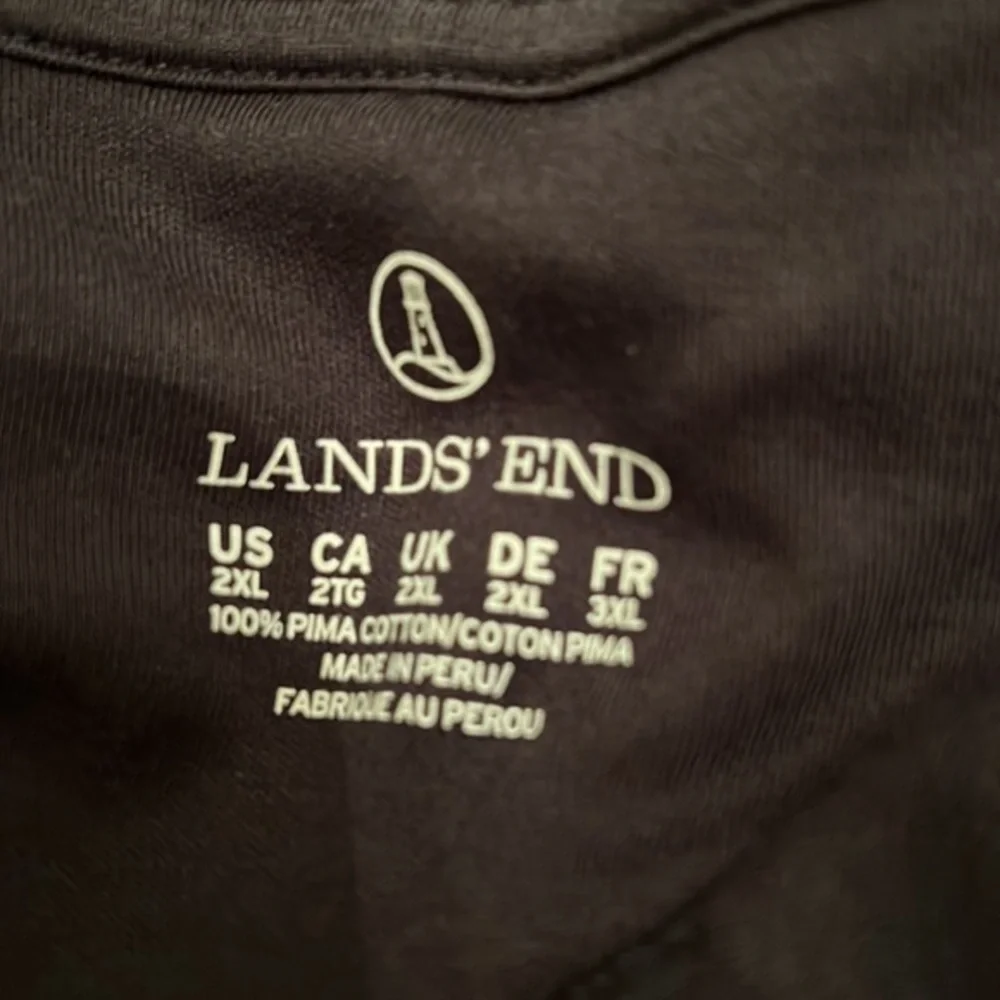 Lands‎ End Men’s Polo Size 2XL Touchtunes Logo - Picture 2 of 2